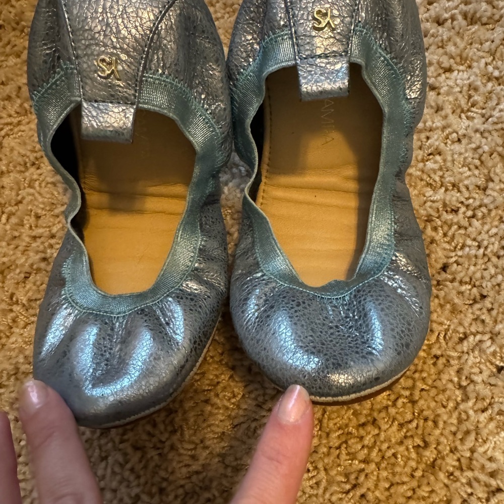 Yosi Samra Blue Women’s Shoe - Picture 3 of 7